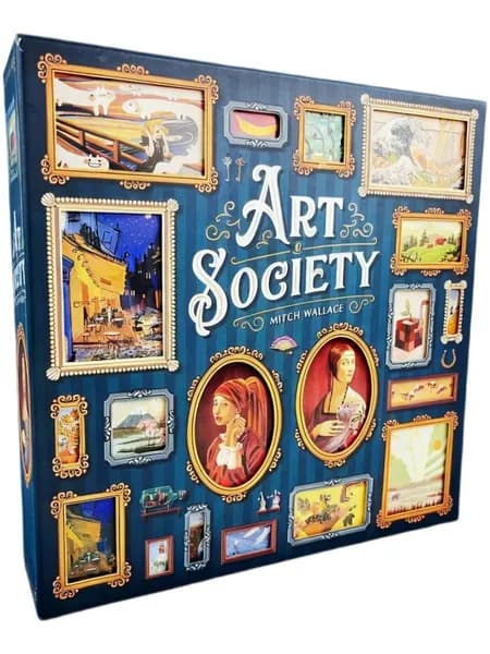 Art Society: Карточная игра о искусстве и аукционах, для 2-4 игроков, китайская версия (30-60 мин)