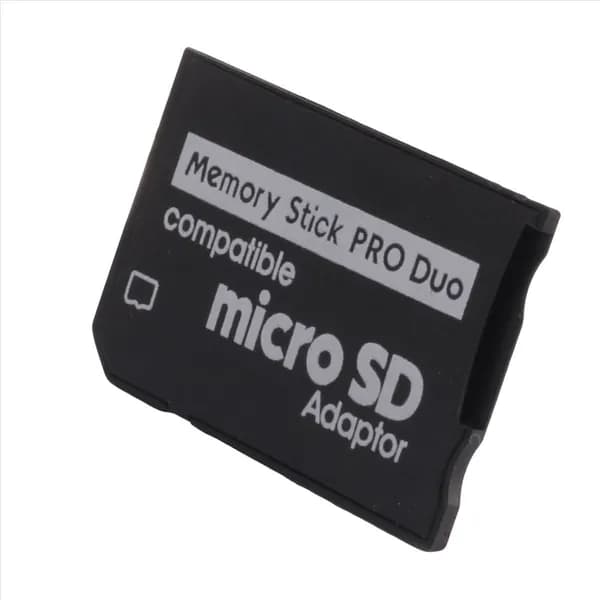 New-Адаптер , Micro-/Micro-SDHC TF Card To MS Duo совместим с Adapter