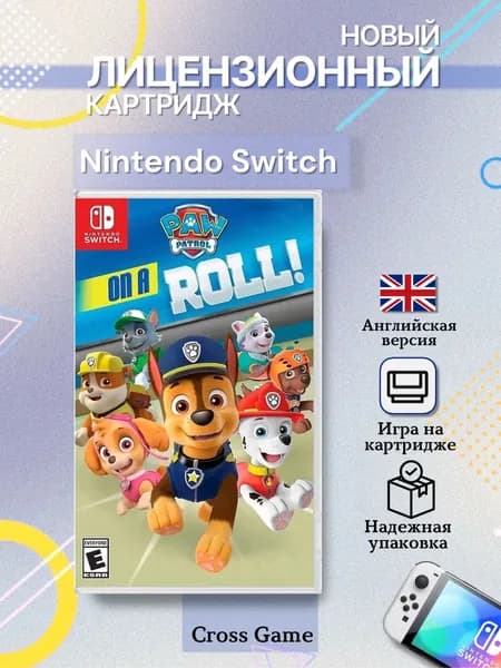 Игра Paw Patrol: On A Roll! (Nintendo Switch, Английская версия)
