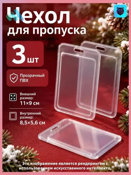 чехол для пропуска прозрачный (для пропуска чехол прозрачный)