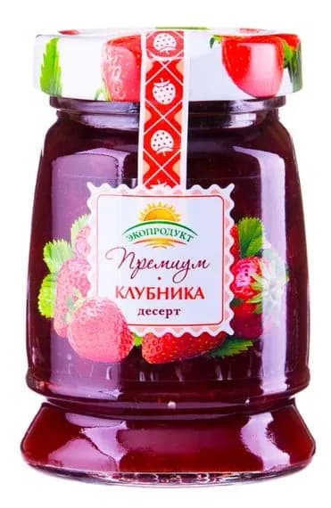 Десерт Экопродукт Премиум Клубника 330г