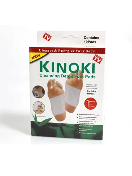 Пластырь детокс для стоп патч KINOKI обезболивающий для похудения
