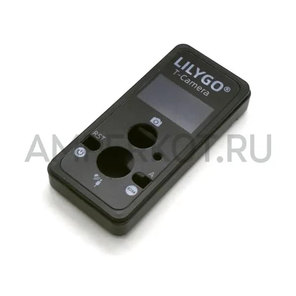 Корпус для отладочной платы LILYGO T-Camera S3 ESP32-S3 черный 75х35х12 мм