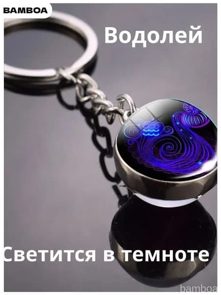 Светящийся Брелок для ключей, сумки, автомобиля