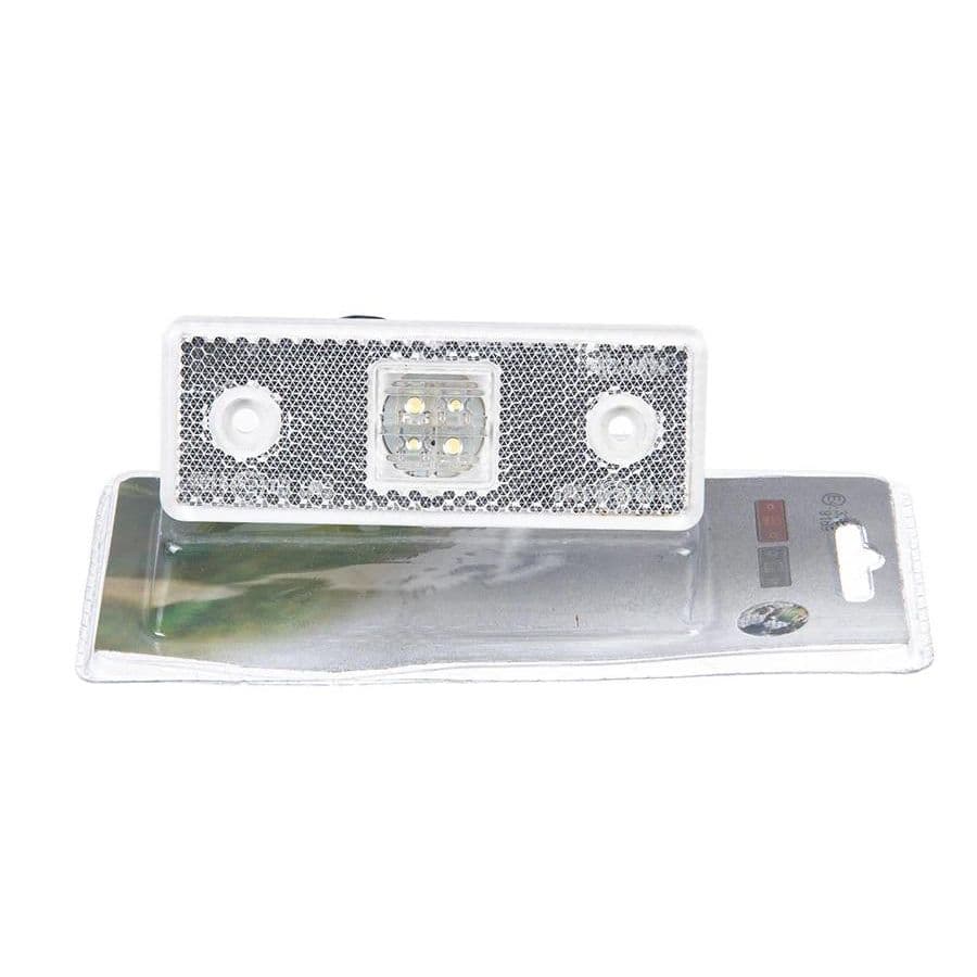 Фонарь габаритный! led 40х118 белый STELLOX 87-33614-SX