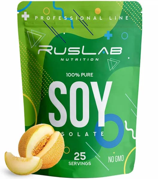 Соевый изолят SOY ISOLATE, (800 гр),вкус спелая дыня