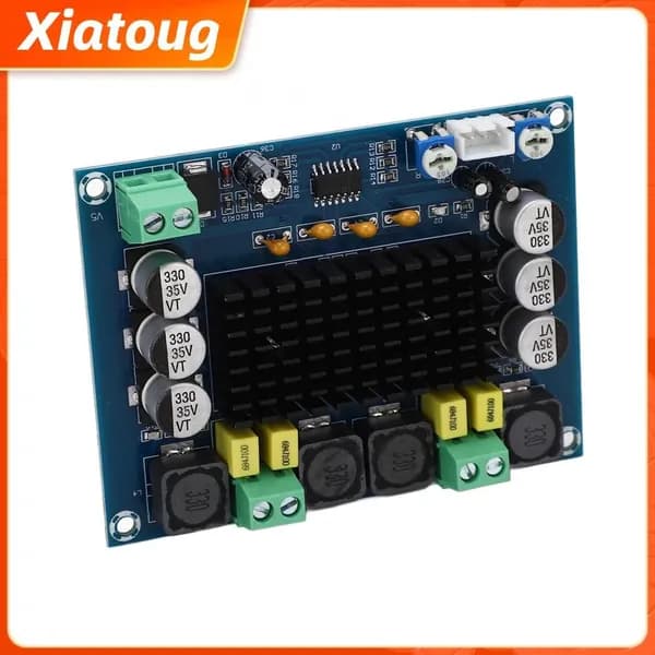 Дигитальный усилитель, 2x120W, для DIY аудиосистем