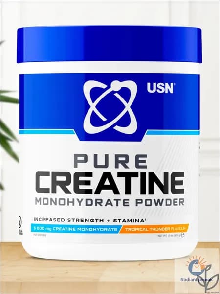 CREATINE MONOHYDRATE Tropical Thunder / КРЕАТИН МОНОГИДРАТ ЮСН со вкусом Тропический гром, порошок, 500 г .
