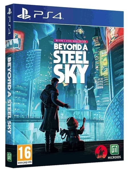 Игра Beyond A Steel Sky Steelbook Edition для PS4, русская версия (PlayStation 4, Русские субтитры)