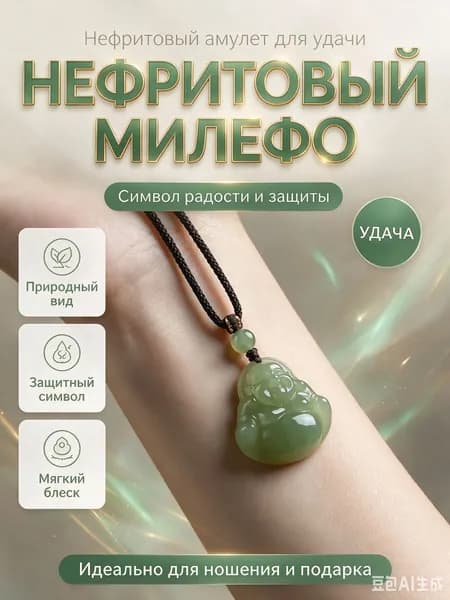Подвеска с Буддой Майтрейя, ручное плетение, китайский амулет на удачу