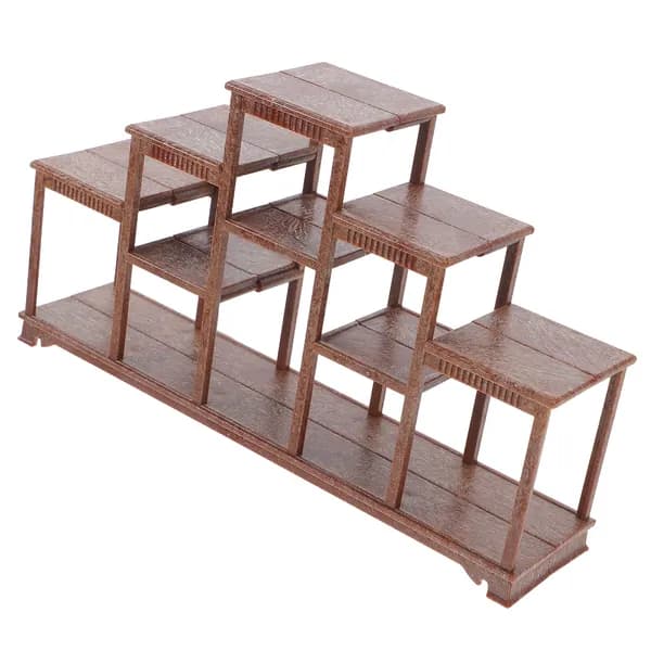 Кукольная Полка, из Пластика, для Модели, Декоративный Аксессуар, 1 Штука