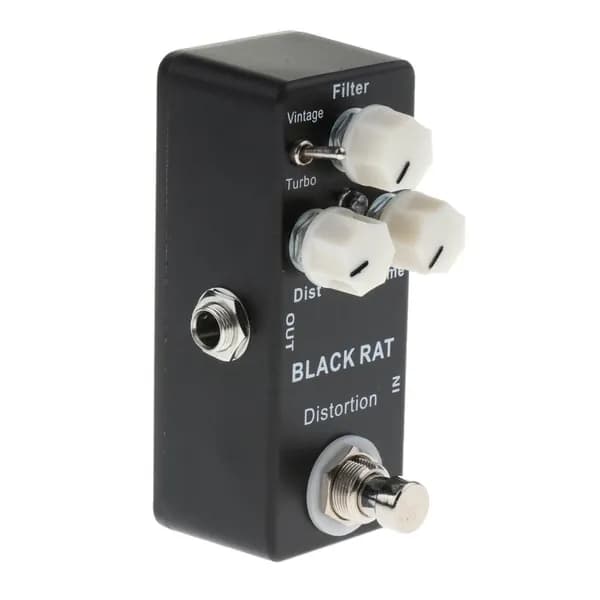 Педаль эффектов для гитары Black Rat Distortion 92x38x48 мм