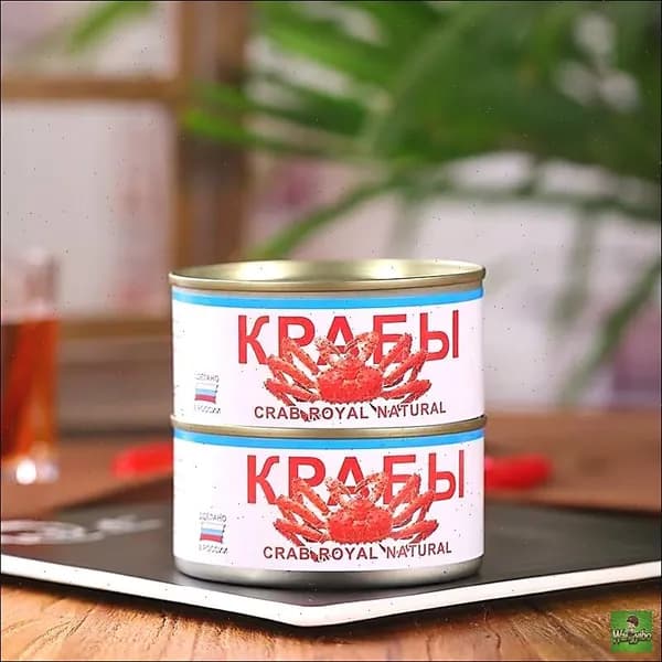 Китайский ресторан "Консервированное мясо краба&130г*2 банки