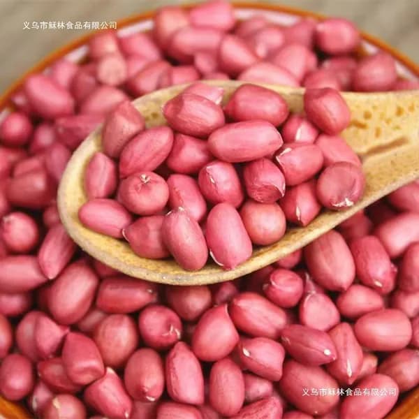 Красный арахис, мелкозернистый, очищенный, сладкий, для выпечки
