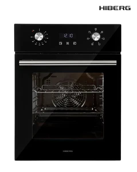 Духовой шкаф электрический 45 см HIBERG VM 4260 B с программатором и сенсорным дисплеем