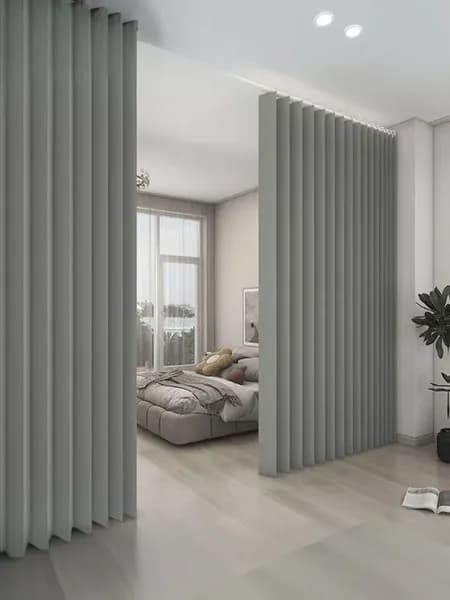 Штора портьера Partition curtain 100х213 см крепление Люверс