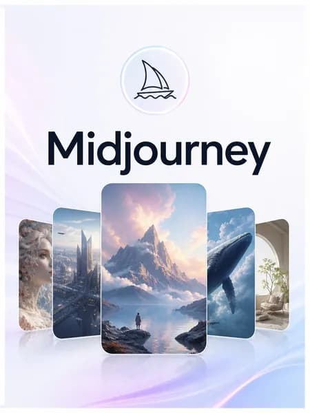 Midjourney Basic Подписка 1 месяц (ПО Cyber AI сервис бот)