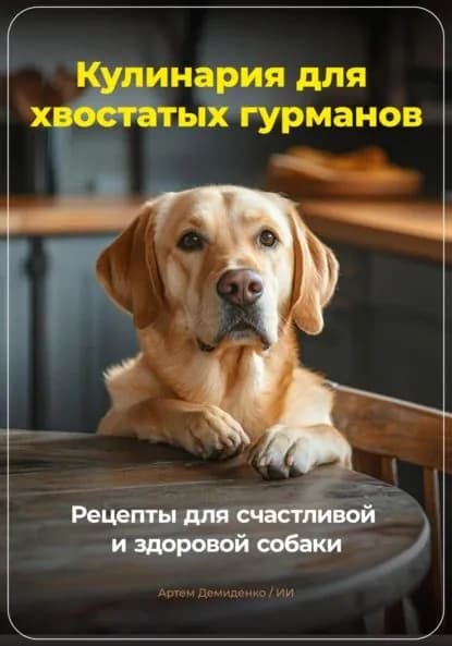 Кулинария для хвостатых гурманов: Рецепты для счастливой и здоровой собаки | Демиденко Артем | Электронная книга