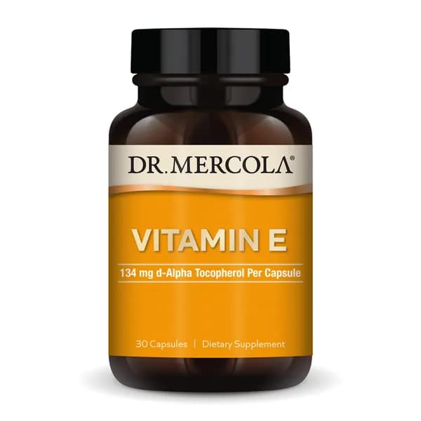 Dr. Mercola Vitamin E - поддерживает здоровую кожу и антиоксидантный статус