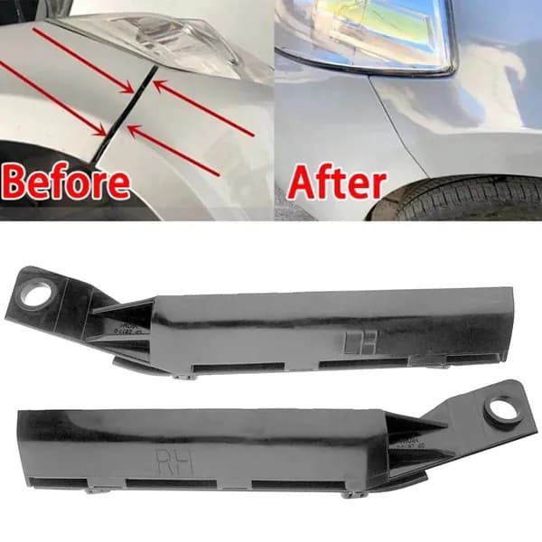 1 пара держателей кронштейнов переднего бампера для Nissan для Tiida 2005-10