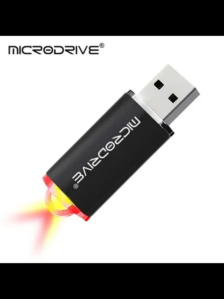 MicroDrive 32 ГБ USB-флешка, черный