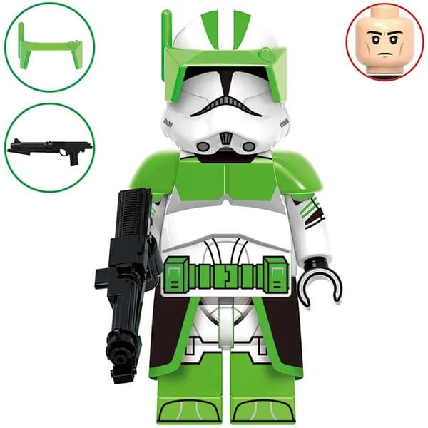 Фигурка Star Wars Звёздные Войны, штурмовик 442-го осадного батальона, конструктор