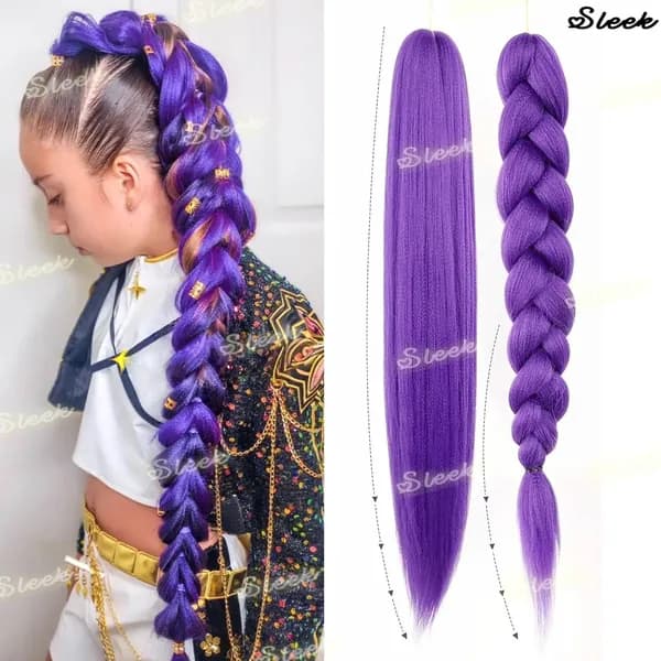 Эксклюзивный парик 66 см в стиле KPOP охотницы на демонов Руми, мягкие пряди