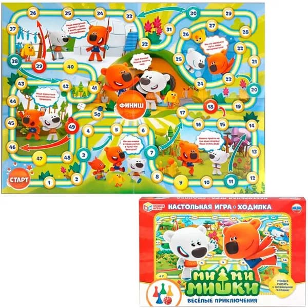 Настольная игра Ми-Ми-Мишки Веселые приключения