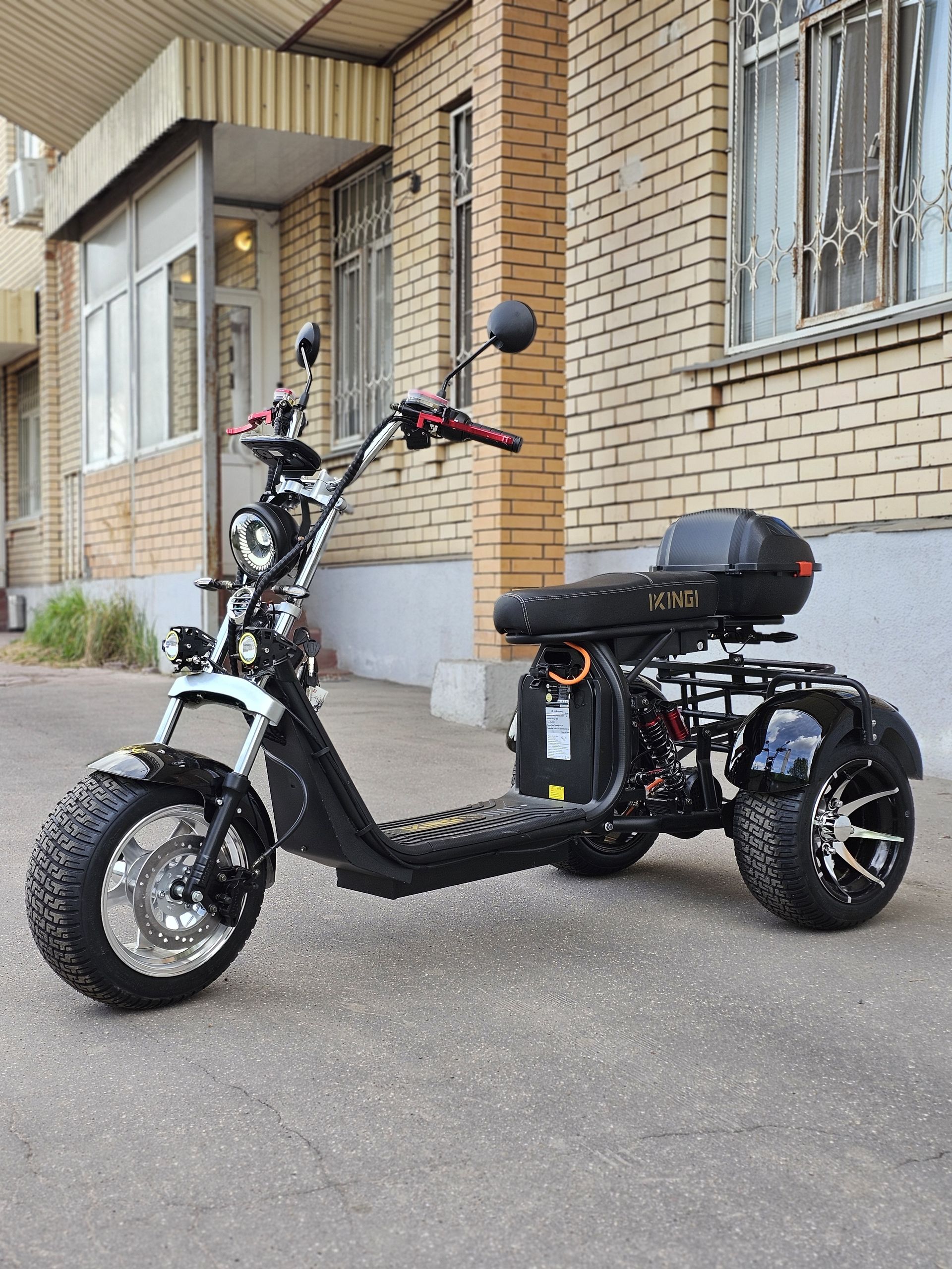 Электроскутер Ikingi X12 PRO Trike 3000W 60V/23Ah