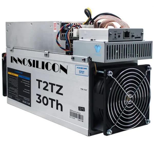 Асик INNOSILICON T2TZ 22-28 TH BITCOIN MAINER майнинг машина для заработка криптовалюты