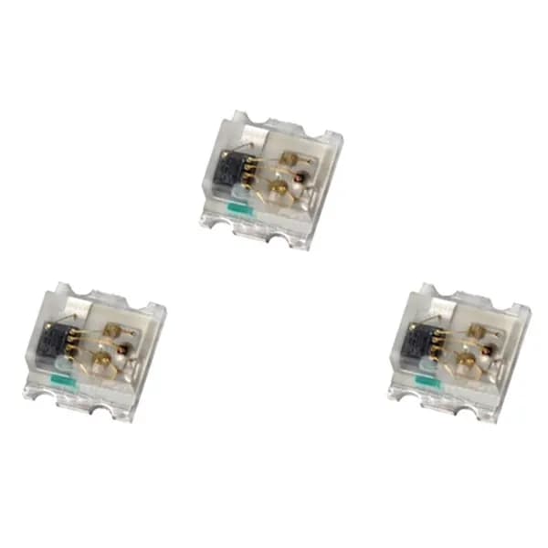 200шт ws2812 2020 светодиодный чип 4pins мини белая печатная плата адресная цифр