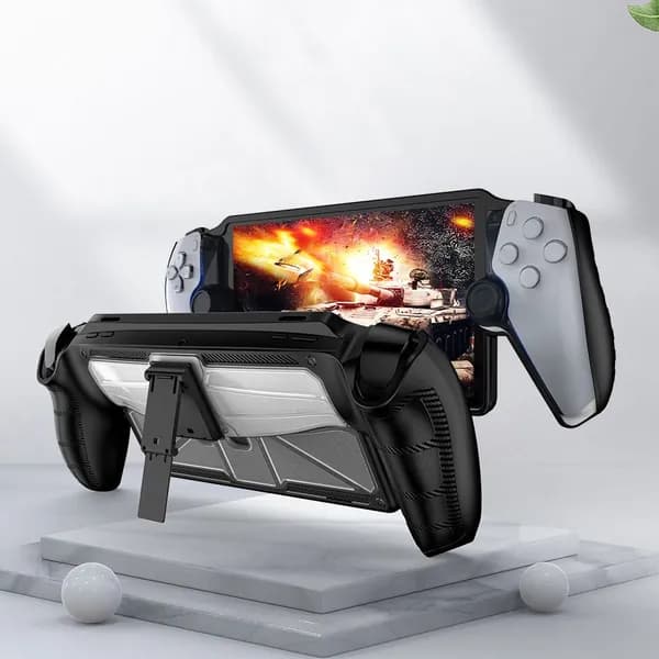 Чехол-подставка для PlayStation Portal, защита от падений и эргономичный дизайн