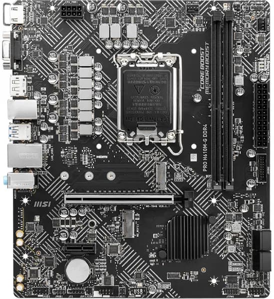 MSI , LGA 1700, DDR4, Материнская плата