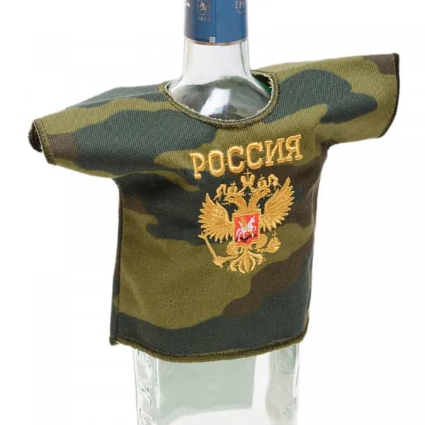 Рубашка сувенирная Россия кмф