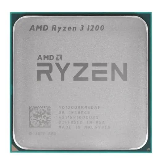 Процессор AMD Ryzen 3 1200 (YD1200BBM4KAF) OEM - AM4, 4 х 3.1 ГГц, L2 - 2 МБ, L3 - 8 МБ, 2хDDR4-2667 МГц, TDP 65 Вт