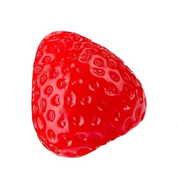 Мягкая игрушка-антистресс Клубника , Настоящий красный - 80g