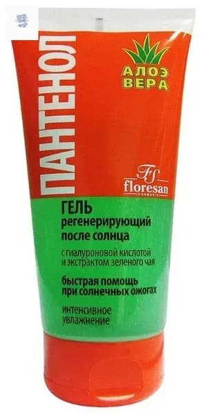 ФЛОРЕСАН ПАНТЕНОЛ Гель ПЗ Алоэ-вера 150мл (Ф-316)