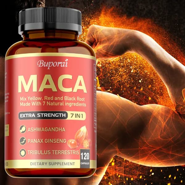 Биологически активная добавка Buporai Maca Root Capsules предназначена для поддержания физического здоровья, повышения энергии, улучшения жизненной силы и выносливости, а также улучшения настроения.
