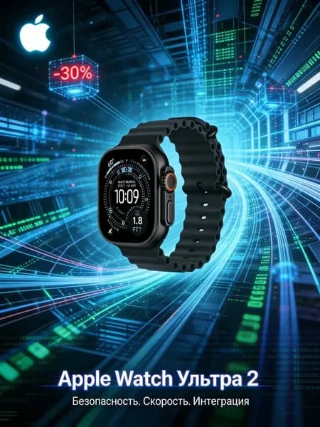 Смарт часы Watch Ultra 2 49mm альпинизм волна
