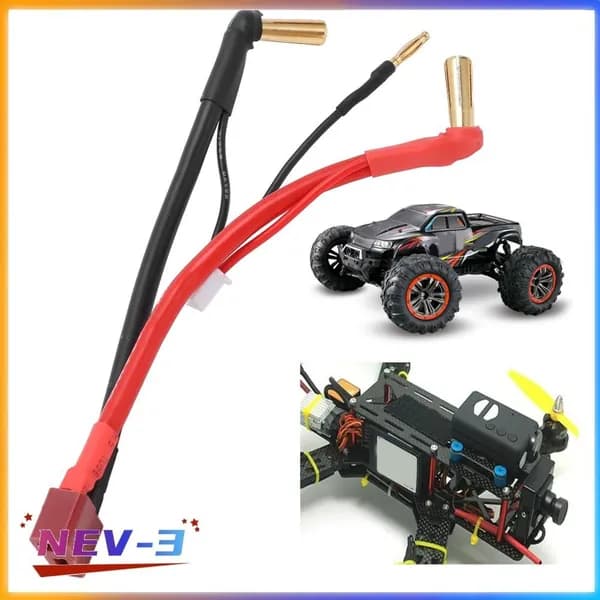 Кабель RC T Plug, прочный, удобный, для литий-ионных батарей 2S 7.4V