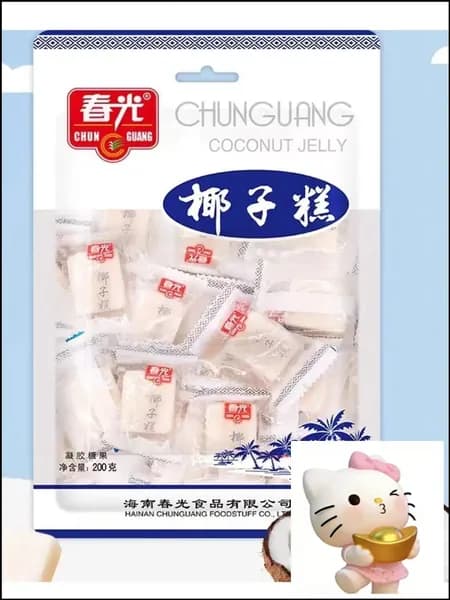 Хайнань специальности Chunguang кокосового пирога конфеты 200г