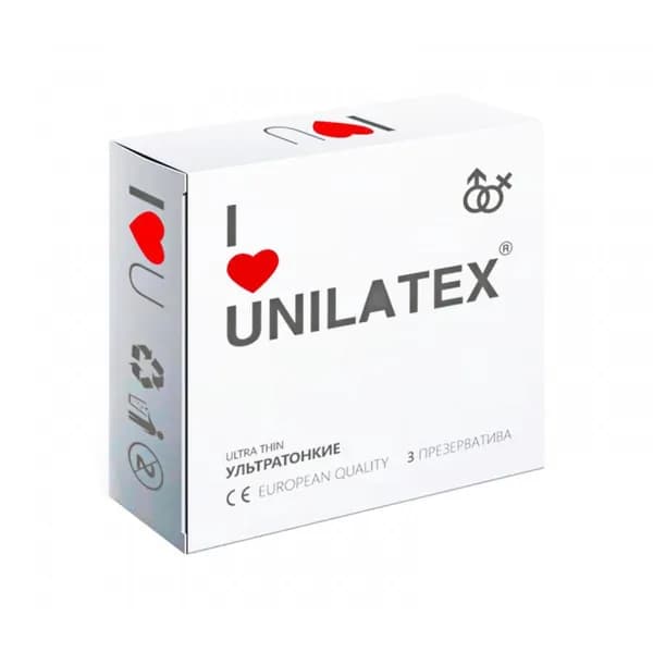 Презервативы Unilatex UltraThin, 3 шт