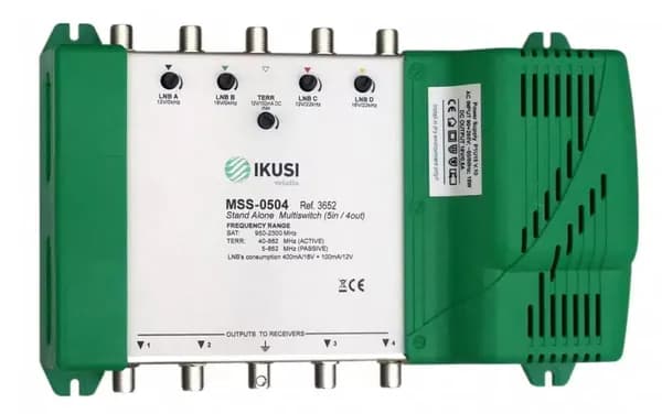 Мультисвитч IKUSI MSS-0504 Ref.3652(5in/4out)