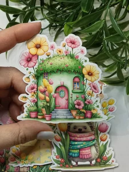 Высечки для скрапбукинга весна