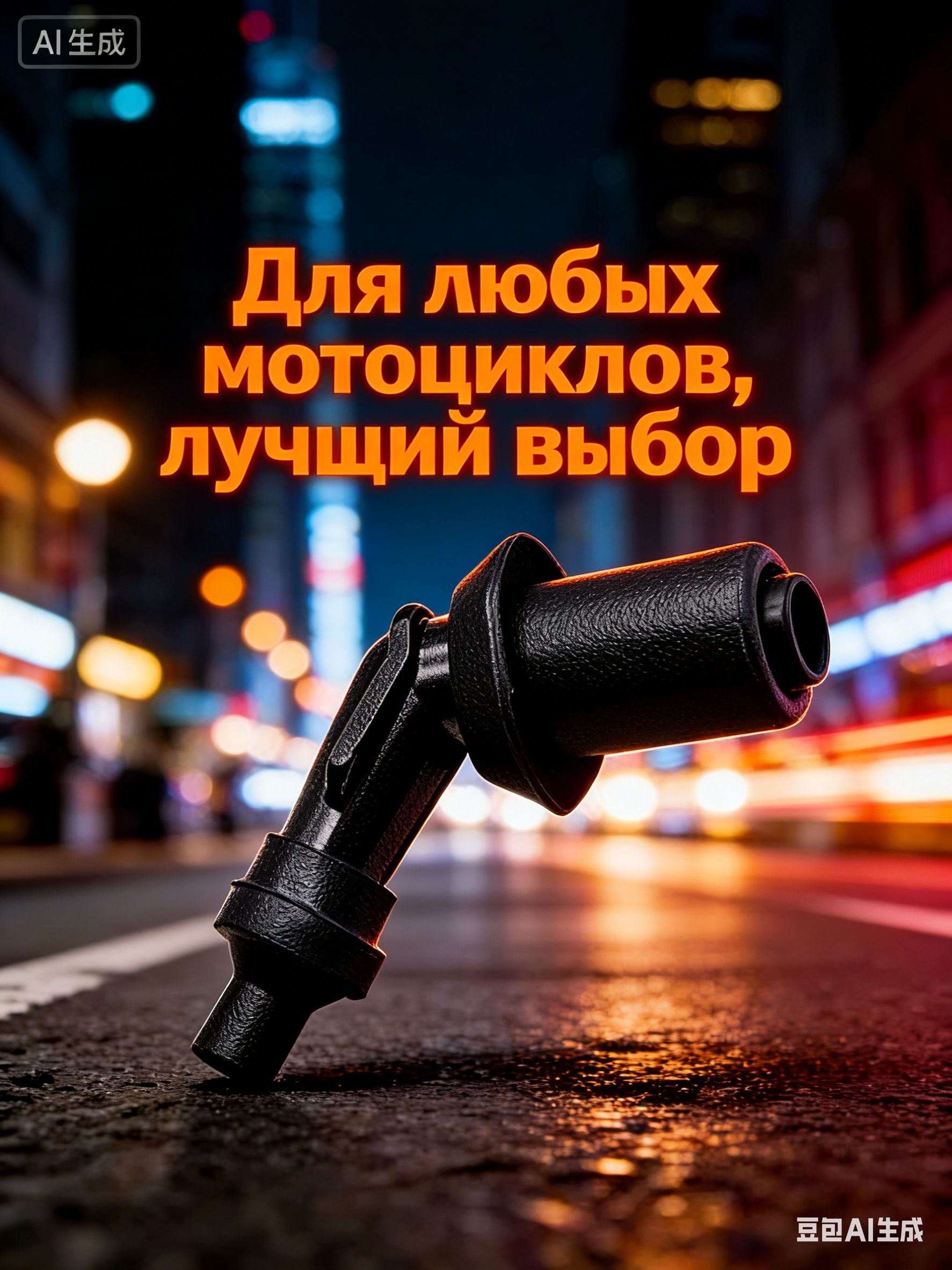 Свечной колпачок для мототехники универсальный прямой* 1 штука