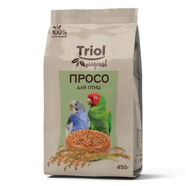 Корм для птиц просо Triol Original (450 г)