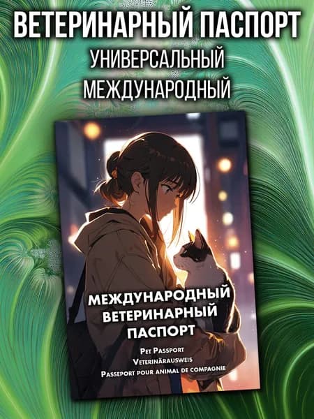 Ветеринарный паспорт для кошек и собак международный
