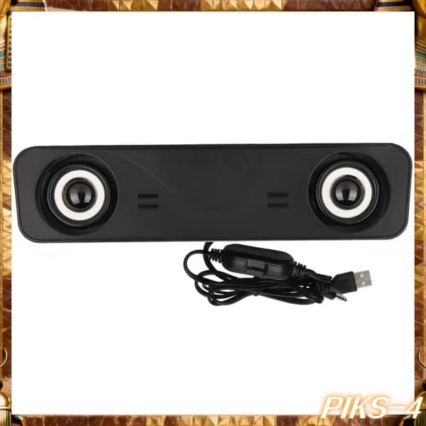Компьютерные колонки, стерео, USB, портативные для ПК или ноутбуков