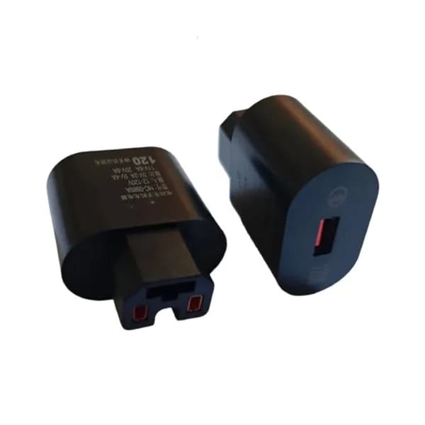 Ударопрочный мотоциклетный USB-преобразователь, Черный - Мультистандарт