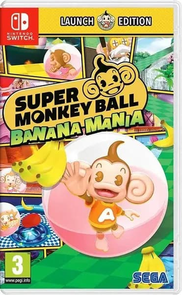 Игра Super Monkey Ball: Banana Mania. Launch Edition (Nintendo Switch, Английская версия)